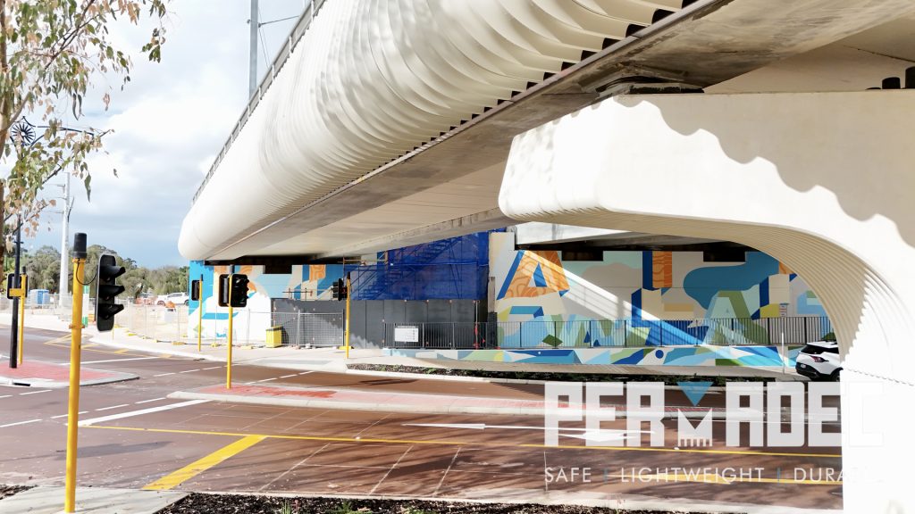 Permadec panels installed at Bayswater Station